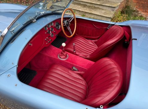 AC COBRA RED LEATHER